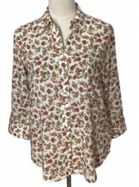 Lagence Ryan Floral Button Down Womens Size Small 275 eBay at eBay