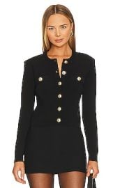 Lagence Toulouse Cardigan In Black at Revolve