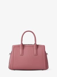 Laila Medium Leather Satchel at Michael Kors