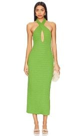 Lamarque Milca Dress In Kelly Green at Revolve