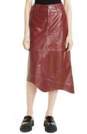 Lamb Leather Skirt at Nordstrom