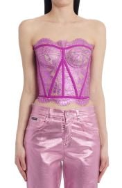 Laminated Lace Bustier at Nordstrom