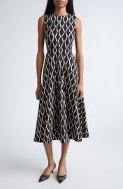 Lampara Geo Print Jersey Midi Dress at Nordstrom