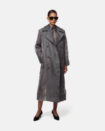 Lana Organza Trench Coat at Apparis