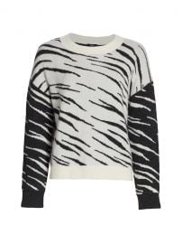 Lana Tiger Stripe Crewneck Sweater by Rails at Saks Fifth Avenue