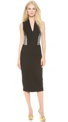 Land039Wren Scott Lace Panel Sheath Dress at Shopbop