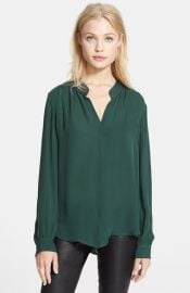 Land39AGENCE Print Silk Georgette Blouse at Nordstrom