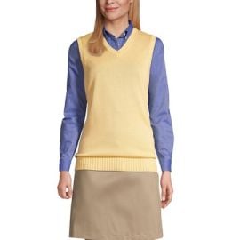 Lands\' End Women\'s Legacy Vest - Medium - Maize at Target