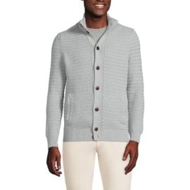 Landsx27 End Menx27s Long Sleeve Drifter Mock Neck Cardigan Target at Target