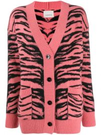 Laneus Zebra Pattern Cardigan  - Farfetch at Farfetch