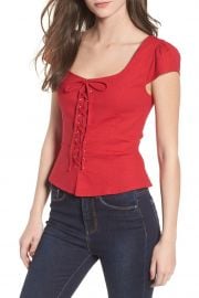 Laney Lace-Up Top at Nordstrom Rack