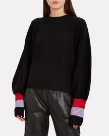 Lansing Colorblock Cuff Sweater at Intermix