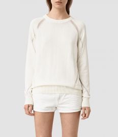 Lanta Sweater Chalk White at All Saints