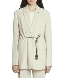 Lanvin Belted Wool Blend Jacket Bloomingdale39s at Bloomingdales