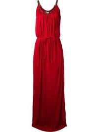 Lanvin Draped Sleeveless Gown - at Farfetch