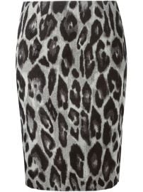 Lanvin Leopard Skirt - The Webster at Farfetch