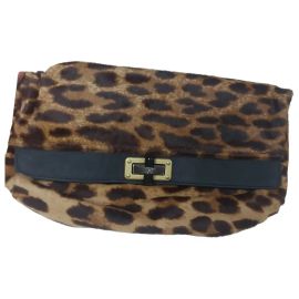Lanvin Pony style Calfskin Clutch Bag at Vestiaire Collective