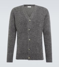 Lanvin V Neck Knitted Cardigan at Mytheresa