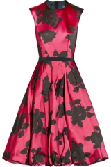 Lanvin floral jacquard dress at Net A Porter