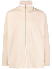 Lanvin zip-up high-neck Cardigan - at Farfetch