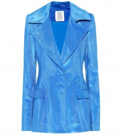 Lapel corduroy blazer at Mytheresa