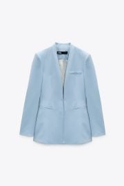 Lapelless Blazer at Zara