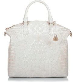 Large Duxbury Croc Embossed Leather Satchel by Brahmin at Nordstrom