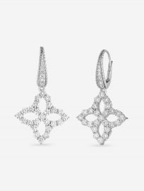 Large Flower Drop Earrings by Roberto Coin at Roberto Coin