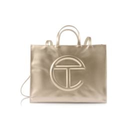 Large Shopping Bag - Gold shoptelfar at Telfar