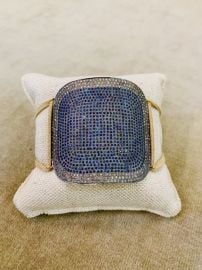 Large Square Cuff mdash at Lera Jewels