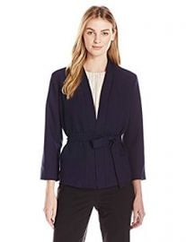 Lark  amp  Ro Women s Wrap Jacket at Amazon