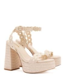Larroud Womens Dolly Broderie Slip On Sandals Bloomingdales at Bloomingdales