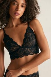 Last Dance Lace Longline Bralette at Free People