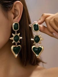 Latest Fashionable High-Quality Personalized Versatile Women Earrings at Shein