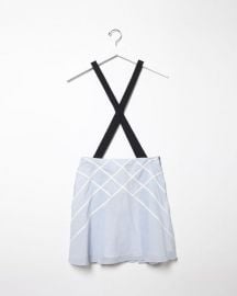 Lattice Suspender Skirt by Band of Outsiders at La Garconne