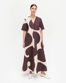 Laulaen Jokeri Papajo  V-neck dress - Marimekko at Marimekko