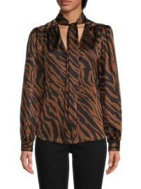 Laundry by Shelli Segal Animal Print Blouse at Saks Off 5th