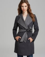 Laundry by Shelli Segal Coat - Double Face Hooded at Bloomingdales