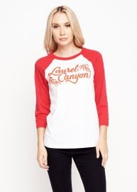 Laurel Canyon Unisex Baseball Tee by Midnight Rider at Midnight Rider