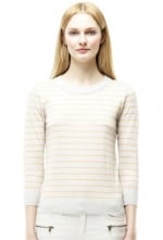 Laurel's striped sweater by Club Monaco at Club Monaco