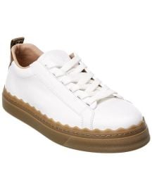 Lauren Leather Sneakers by Chloe at Chloe