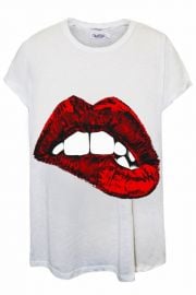 Lauren Moshi Edda Biting Tee at The Trend Boutique