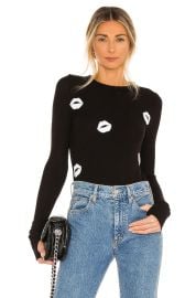 Lauren Moshi Mckinley All Over Lips Top at Revolve