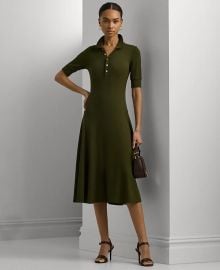 Lauren Ralph Lauren A Line Polo Dress at Macys