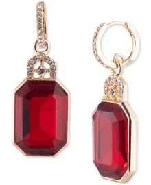 Lauren Ralph Lauren Crystal Hoop Drop Earrings - Macy39s at Macys