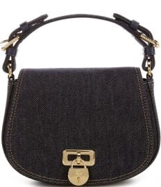 Lauren Ralph Lauren Denim Medium Tanner Crossbody Bag Dillardx27s at Dillards