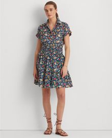 Lauren Ralph Lauren Floral Linen Shirt  Reviews - Tops - Women - Macys at Macys