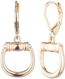 Lauren Ralph Lauren Horsebit-Style Drop Earrings - Macys at Macys