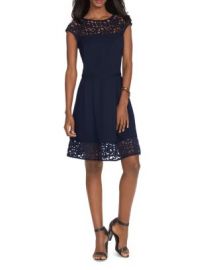 Lauren Ralph Lauren Lasercut Neoprene Dress at Bloomingdales