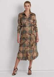 Lauren Ralph Lauren Plaid Twill Shirtdress belk at Belk